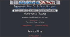 Desktop Screenshot of monumentalpictures.com